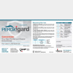 Peroxigard® Labels for Concentrate, Self-Adhesive cover art.